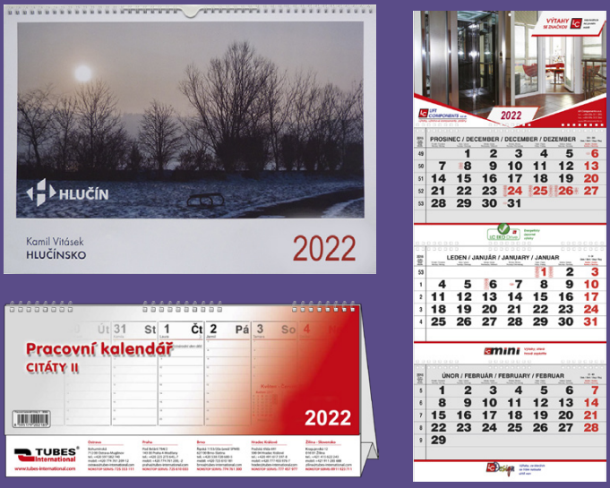 Firemní kalendář 2022